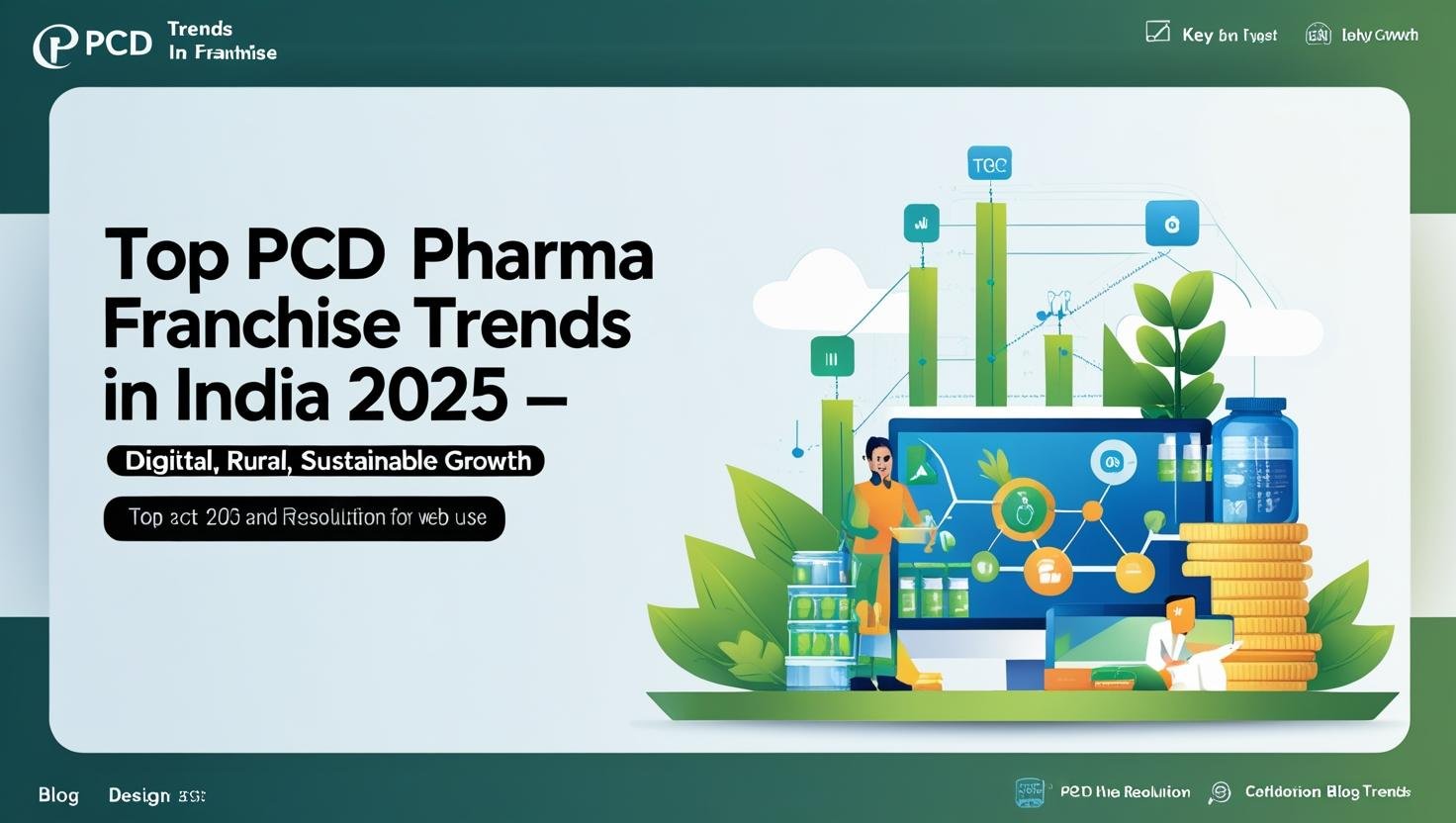 Top PCD Pharma Franchise Trends in India 2025 – Digital, Rural, Sustainable Growth